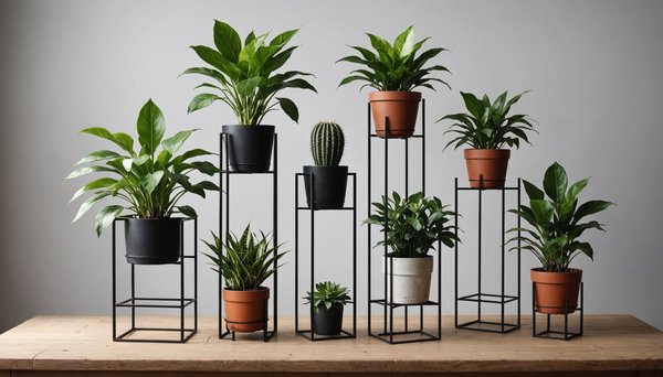 Découvrez des portes plantes en fer forgé pour sublimer votre déco